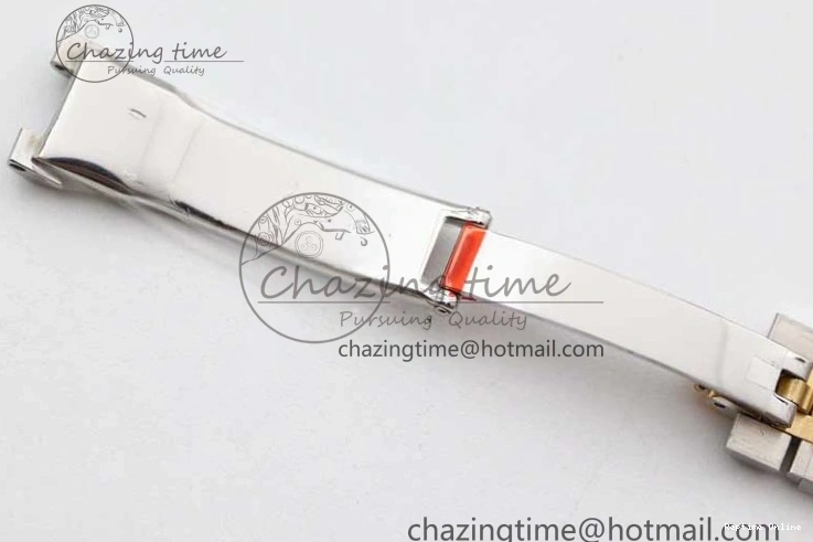 1219 Bright Lady DateJust 28 SS YG TWF Diamonds Bezel 1:1 Best Edition Green Dial Roman Markers on Jubilee Bracelet NH 2135